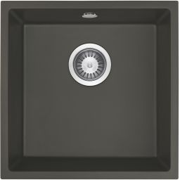 Deante Corda zlewozmywak granitowy 40x40 cm antracyt ZQA_T10A