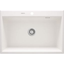 Deante Eridan zlewozmywak granitowy 70x52 cm biały ZQE_A103