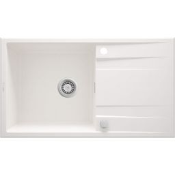 Deante Eridan zlewozmywak granitowy 86x50 cm biały ZQE_A113