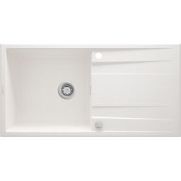 Deante Eridan zlewozmywak granitowy 100x52 cm alabaster ZQEA713