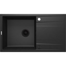 Deante Eridan zlewozmywak grafitowy 86x50 cm grafit metalik ZQEG113