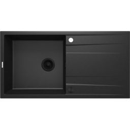 Deante Eridan zlewozmywak granitowy 100x52 cm grafitowy mat ZQE_G713