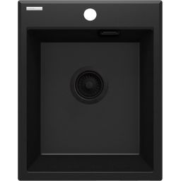 Deante Eridan zlewozmywak granitowy 50x40 cm czarny ZQE_N104
