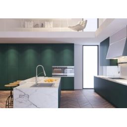 Deante Eridan zlewozmywak granitowy 80x50 cm szary metalik ZQES10B