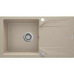 Deante Evora zlewozmywak granitowy 78x44 cm beżowy ZQJ_7113