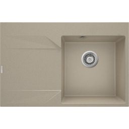 Deante Evora zlewozmywak granitowy 76x50 cm beżowy ZQJ_711L