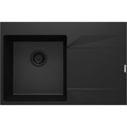 Deante Evora zlewozmywak granitowy 76x50 cm grafit metalik ZQJ_G11P