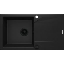 Deante Evora zlewozmywak granitowy 78x44 cm czarny ZQJ_N113