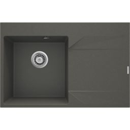 Deante Evora zlewozmywak granitowy 76x50 cm antracyt ZQJ_T11P