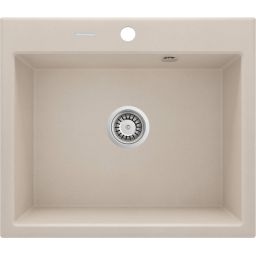 Deante Andante zlewozmywak granitowy 60x52 cm beżowy ZQN_5103