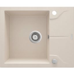 Deante Andante zlewozmywak granitowy 59x49 cm beżowy ZQN_511A