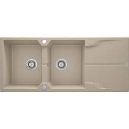 Deante Andante zlewozmywak granitowy 116x50 cm beżowy ZQN_7213