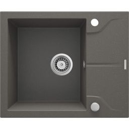 Deante Andante zlewozmywak granitowy 59x49 cm wpuszczany antracyt ZQNT11A