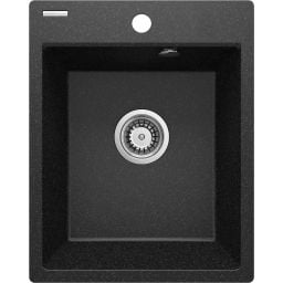 Deante Corio zlewozmywak granitowy 50x40 cm grafitowy mat ZRC_2103