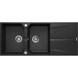 Deante Corio zlewozmywak granitowy 116x50 cm grafit ZRC_2213