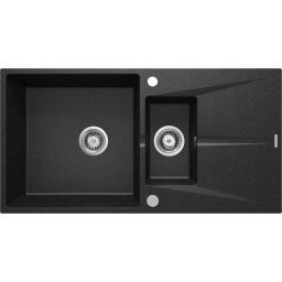 Deante Corio zlewozmywak granitowy 97x50 cm grafitowy mat ZRC_2513