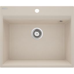Deante Corio zlewozmywak granitowy 60x50 cm beżowy ZRC_510A