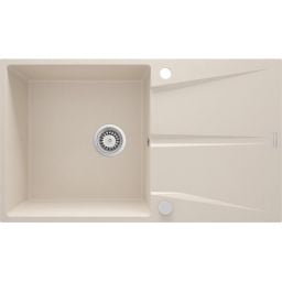 Deante Corio zlewozmywak granitowy 86x50 cm beżowy ZRC_511A