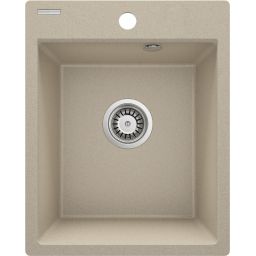 Deante Corio zlewozmywak granitowy 50x40 cm beżowy ZRC_7103