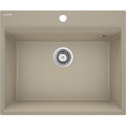 Deante Corio zlewozmywak granitowy 60x50 cm beżowy ZRC_710A