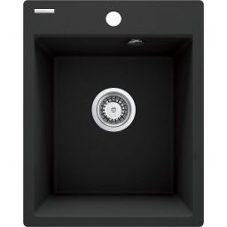 Deante Corio zlewozmywak granitowy 50x40 cm grafit metalik ZRC_G103