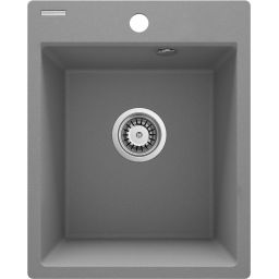 Deante Corio zlewozmywak granitowy 50x40 cm szary ZRC_S103