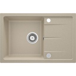 Deante Leda zlewozmywak granitowy 67x44 cm beżowy ZRD_7113