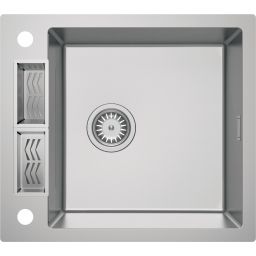 Deante Magnetic zlewozmywak stalowy 56x50 cm stal szczotkowana ZRM_0103