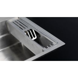 Deante Magnetic zlewozmywak stalowy 76x52 cm stal szczotkowana ZRM_010B