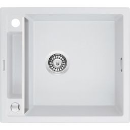 Deante Magnetic zlewozmywak granitowy 56x50 cm biały ZRM_A103