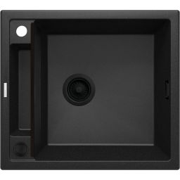 Deante Magnetic zlewozmywak granitowy 56x50 cm szary/grafitowy/onyx ZRM_G103