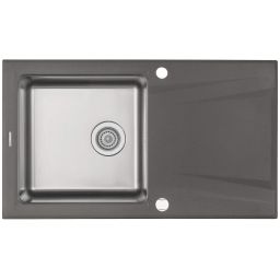 Deante Prime zlewozmywak granitowo-stalowy 86x50 cm antracyt ZSR_T113