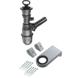 Deante syfon do zlewozmywaka stalowego ZXY9965