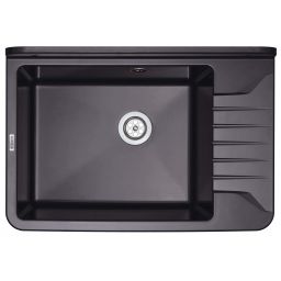 Deante Garden komora gospodarcza 50,1x34,1 cm tworzywo/tekstura granitowa grafit ZYT211A