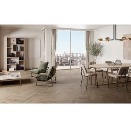 Durstone Michigan płytka ścienno-podłogowa 60x10 cm brązowa