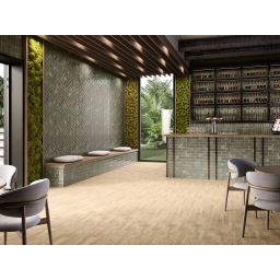 El Barco Vogue dekor ścienny 20x6,5 cm brązowa-zielona