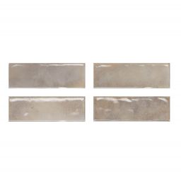 El Barco Vogue dekor ścienny 20x6,5 cm beżowa-szara