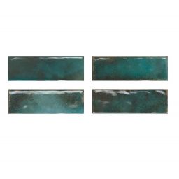 El Barco Vogue dekor ścienny 20x6,5 cm zielona