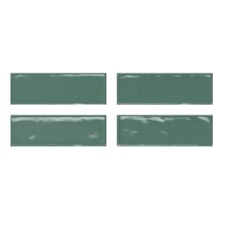 El Barco Kendal dekor ścienny 20x6,5 cm zielona