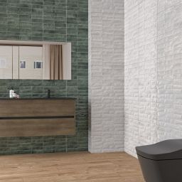 Ecoceramic Pool White płytka ścienna 60x31,6 cm