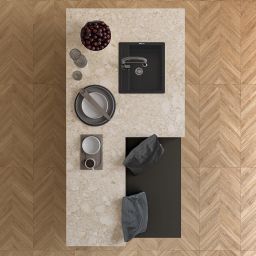 Ecoceramic Loire płytka ścienno-podłogowa 120x60 cm brązowa