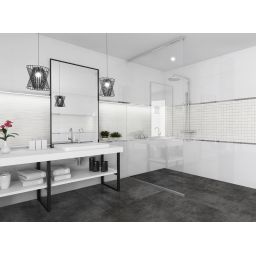 Baldocer Neve Satin płytka ścienna 120x40 cm biała