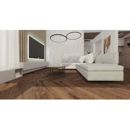 Egen Lux płytka podłogowa 120x20 cm brązowa