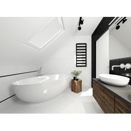 Ego Ceramics Toronto White Satin Mat płytka ścienno-podłogowa 60x60 cm