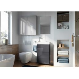 Elita Young Basic umywalka z szafką 40,2 cm antracyt RE166042006610