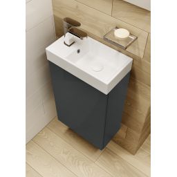 Elita Young Basic umywalka z szafką 40,2 cm antracyt RE166042006610