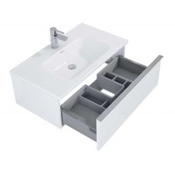 Elita Look szafka 60x44,9x28,1 cm podumywalkowa wisząca biała RE010603028060