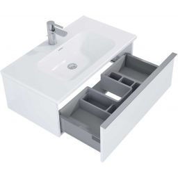 Elita Look szafka 80x44,9x28,1 cm podumywalkowa wisząca biała RE010803028060