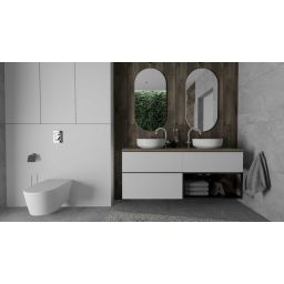 Elita Look szafka 80x44,9x28,1 cm podumywalkowa wisząca biała RE010803028060