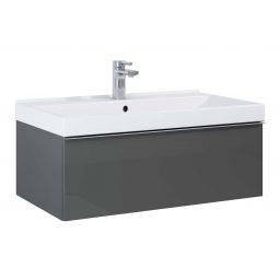 Elita Look szafka 80x44,9x28,1 cm podumywalkowa wisząca antracyt RE010803026610